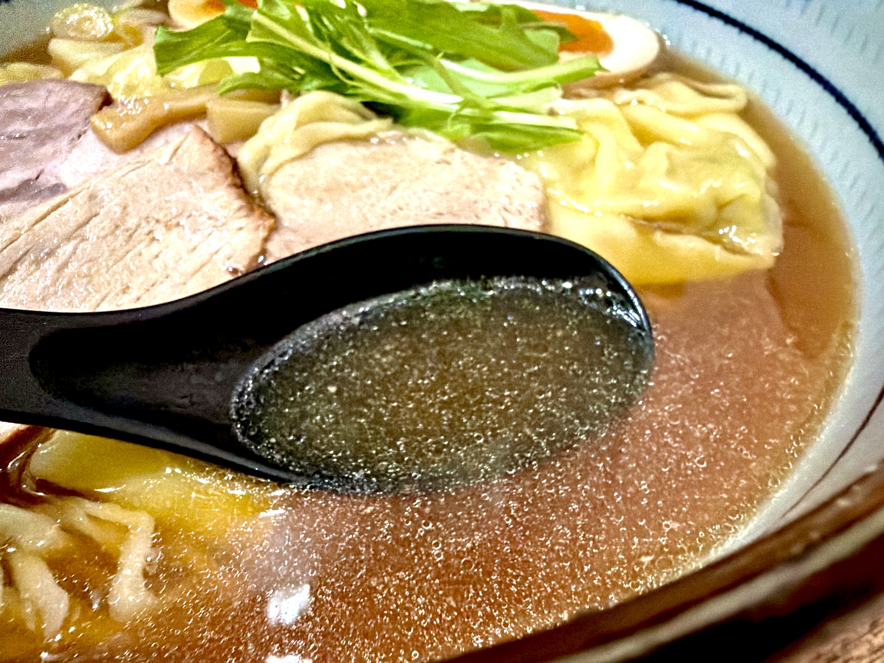 旨みがしっかりで飲みやすいスープ