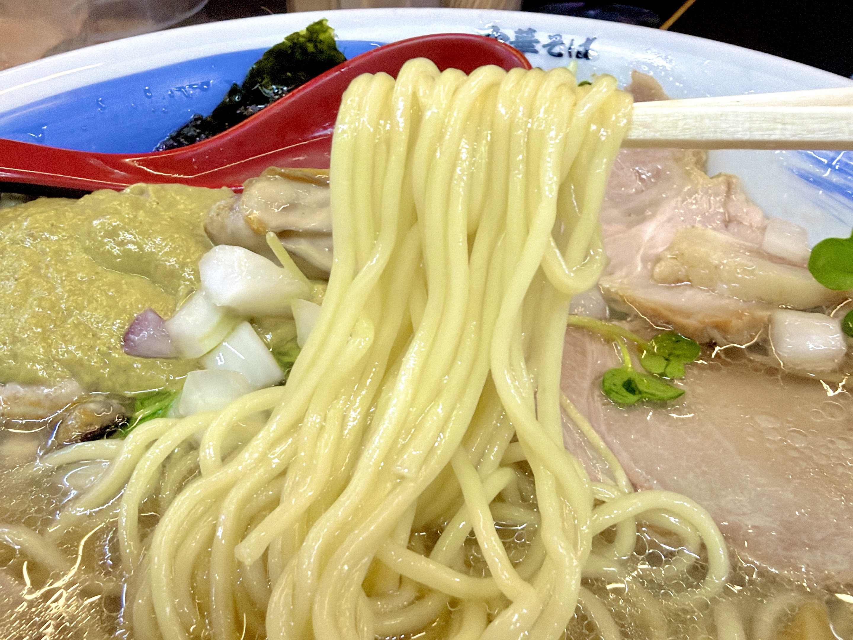 中細麺が美味い！