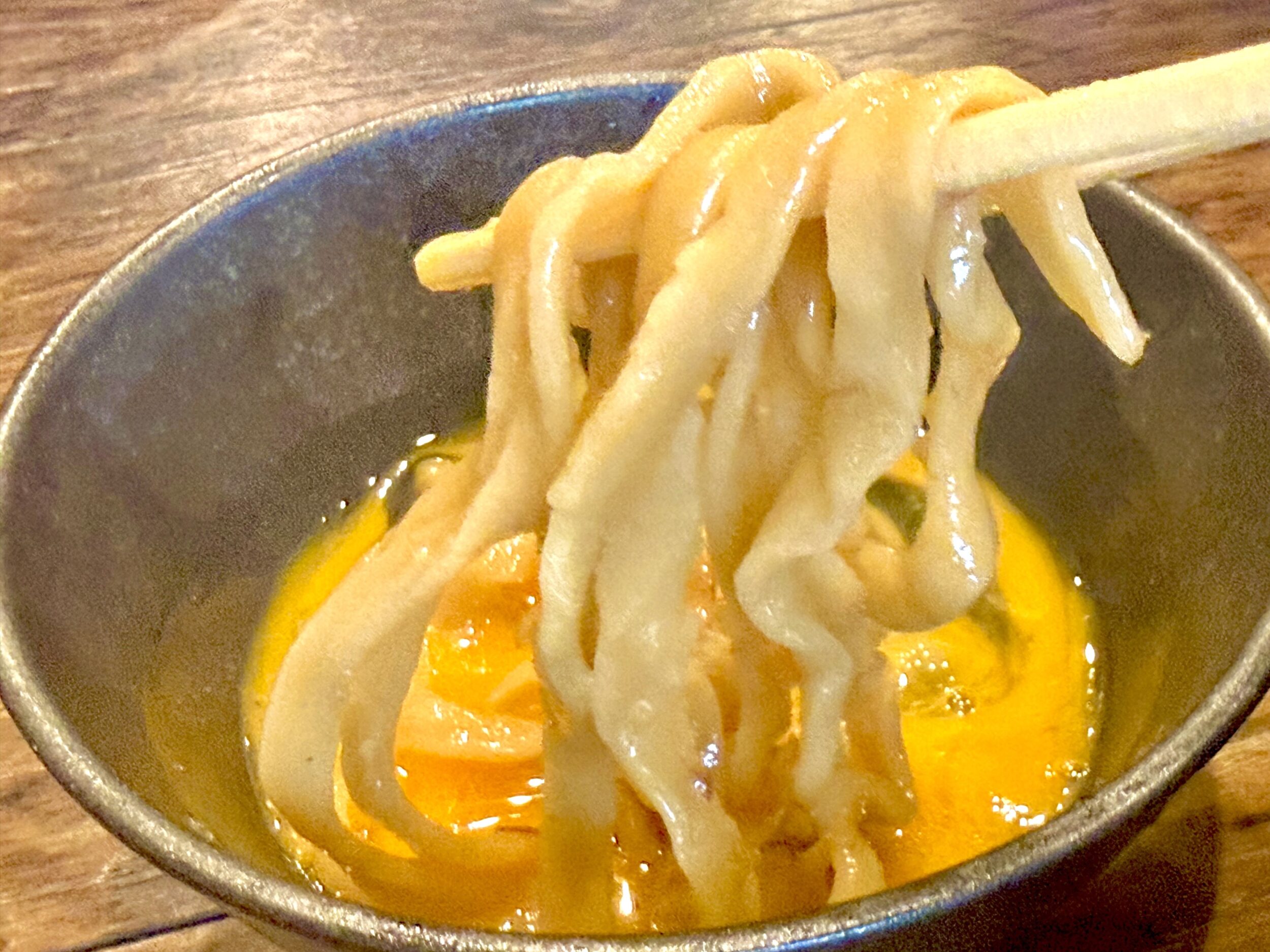 生卵ディップ麺