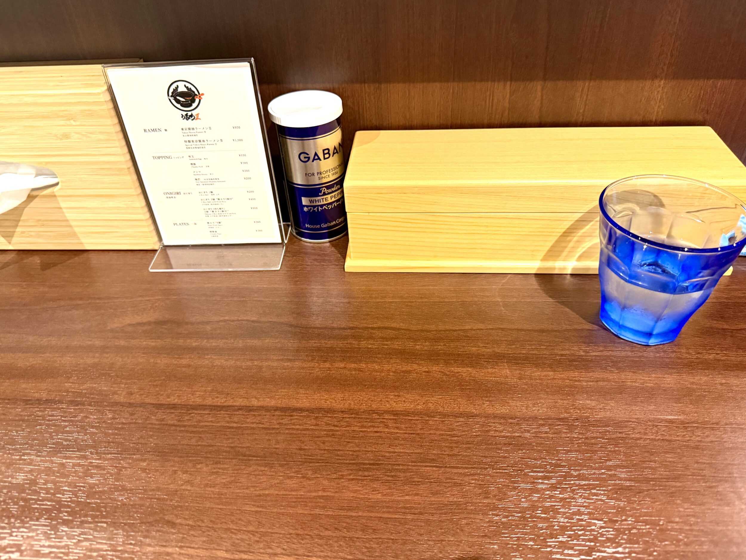 カウンター席