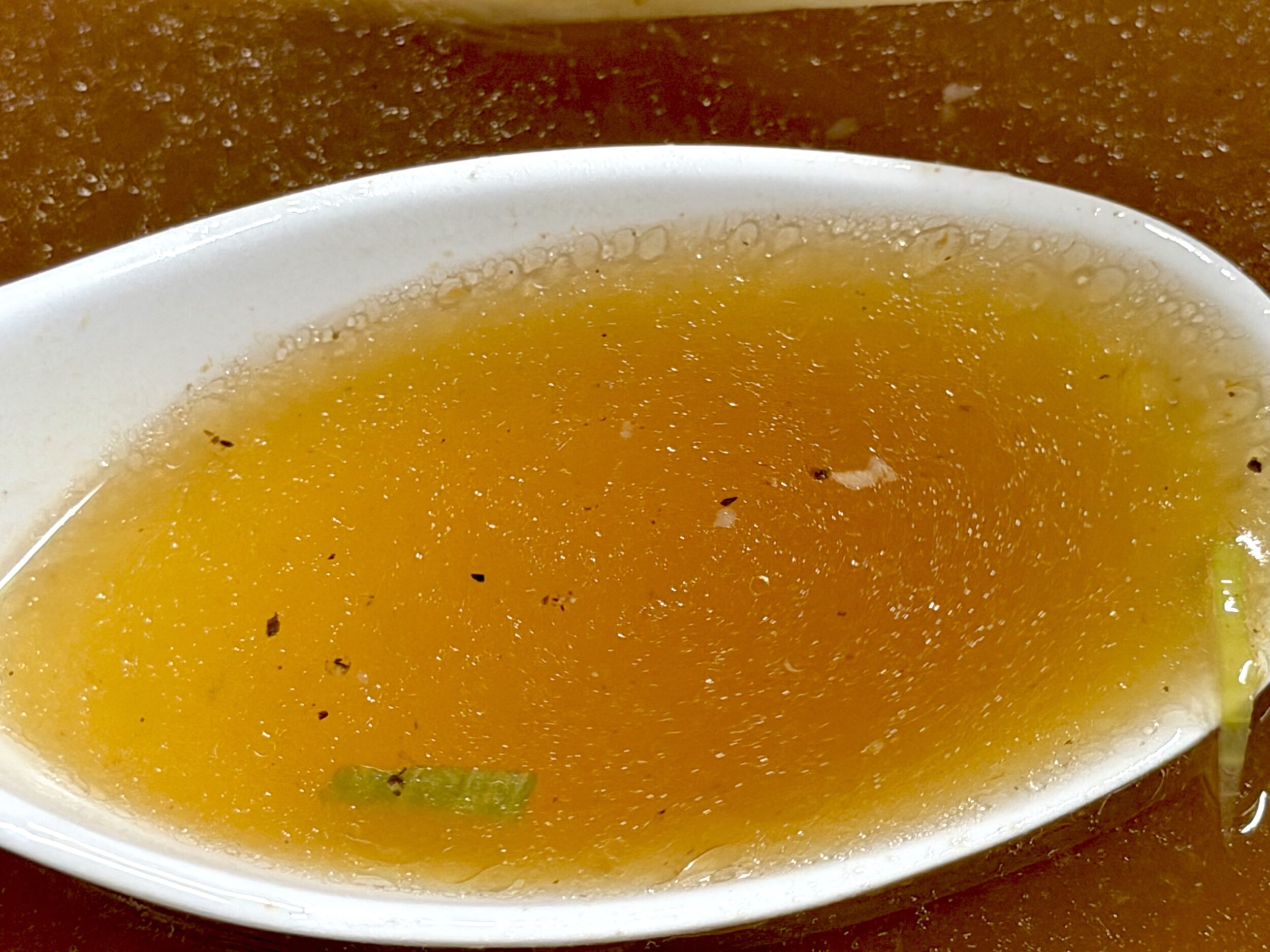 醤油スープ