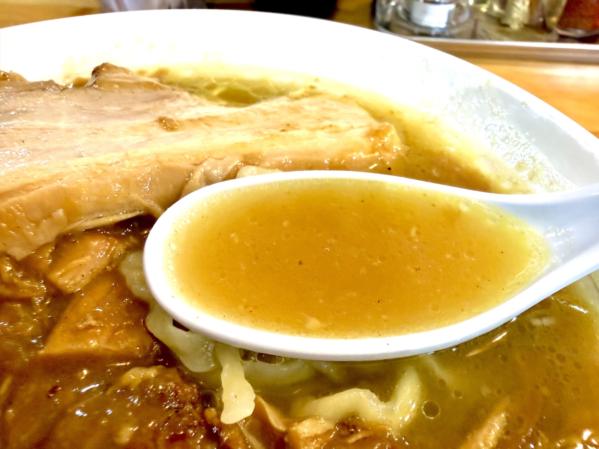 カレーと塩スープ