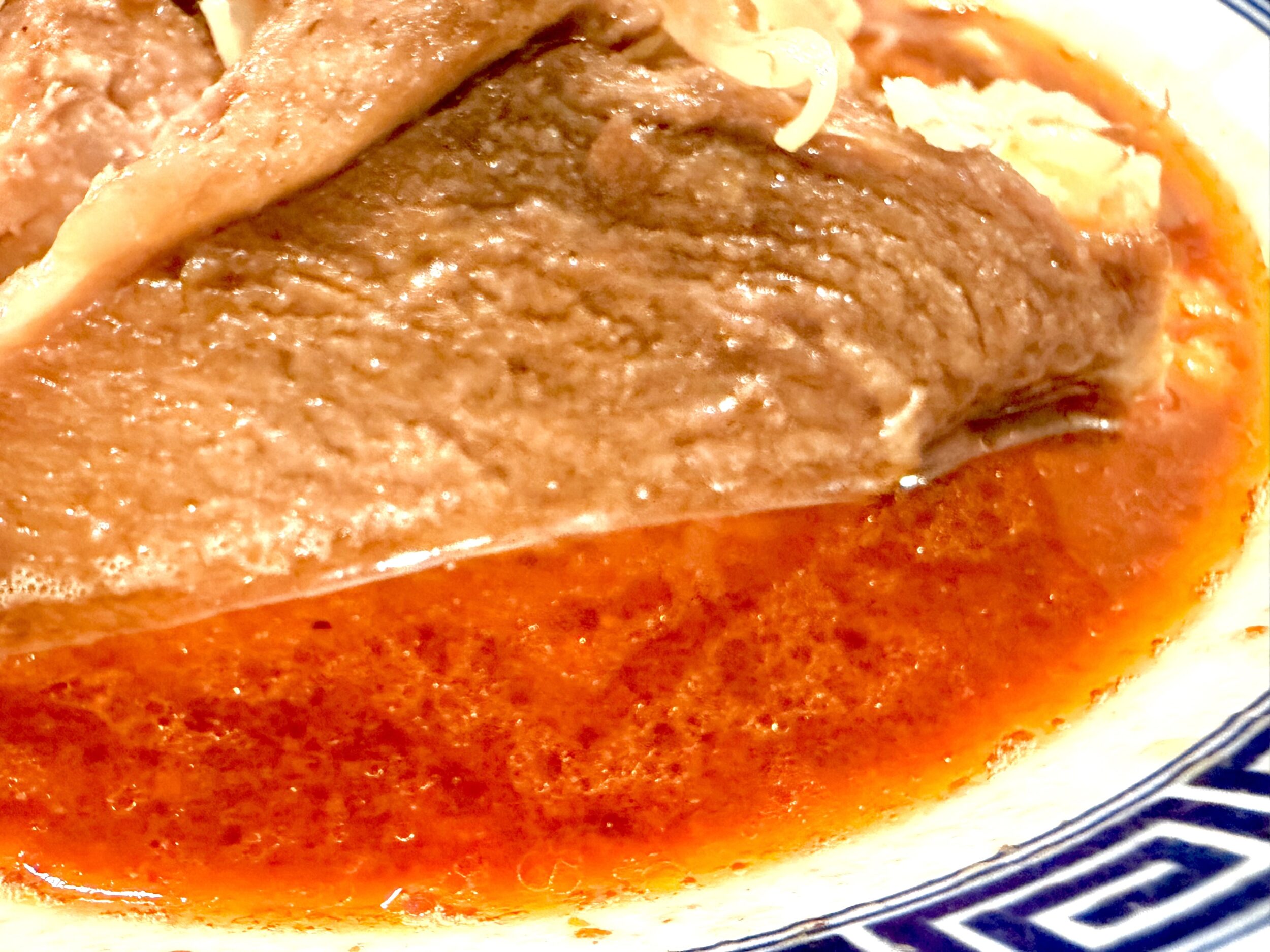 辛味あるスープ