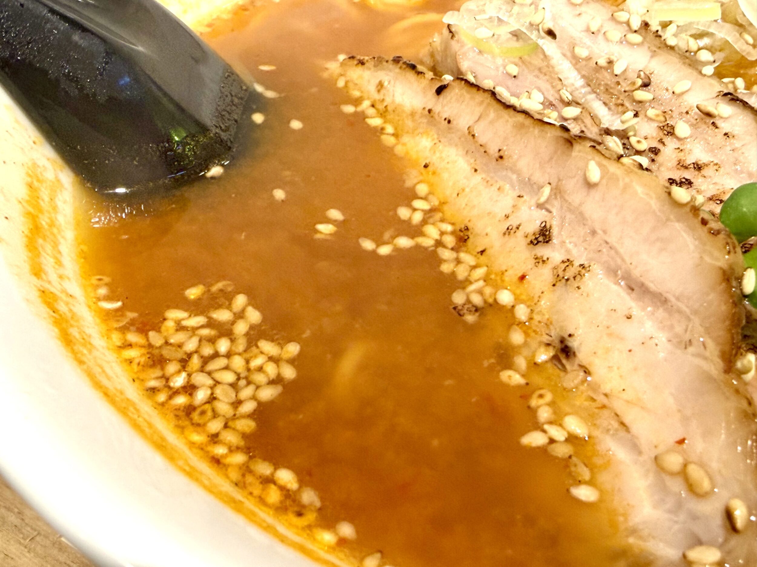辛味あるスープ