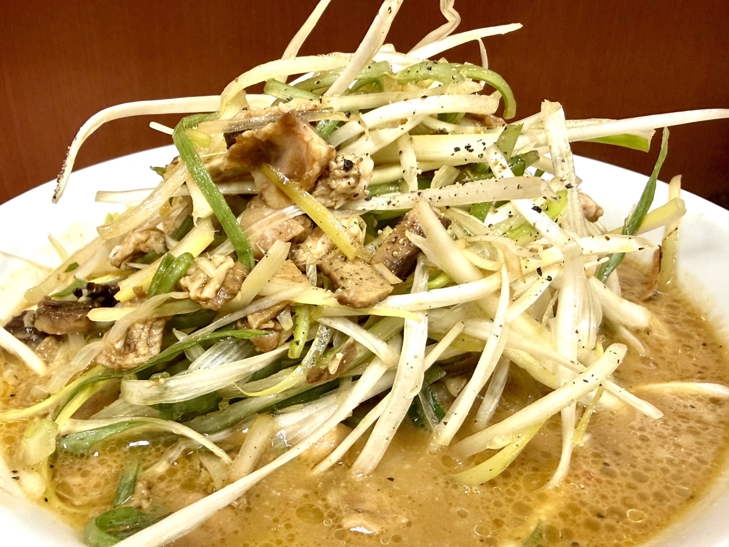 シャキシャキのネギ