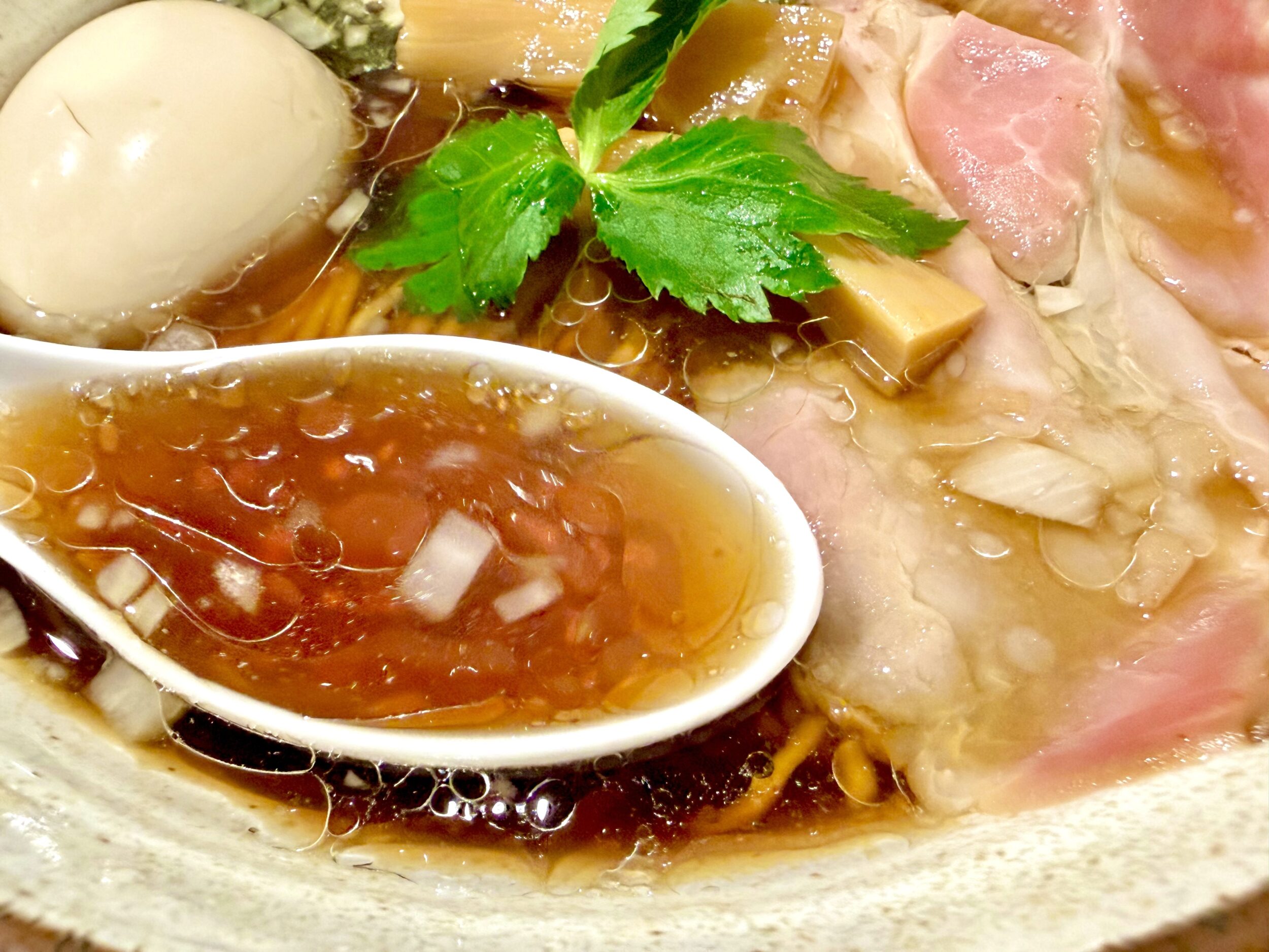 醤油スープ
