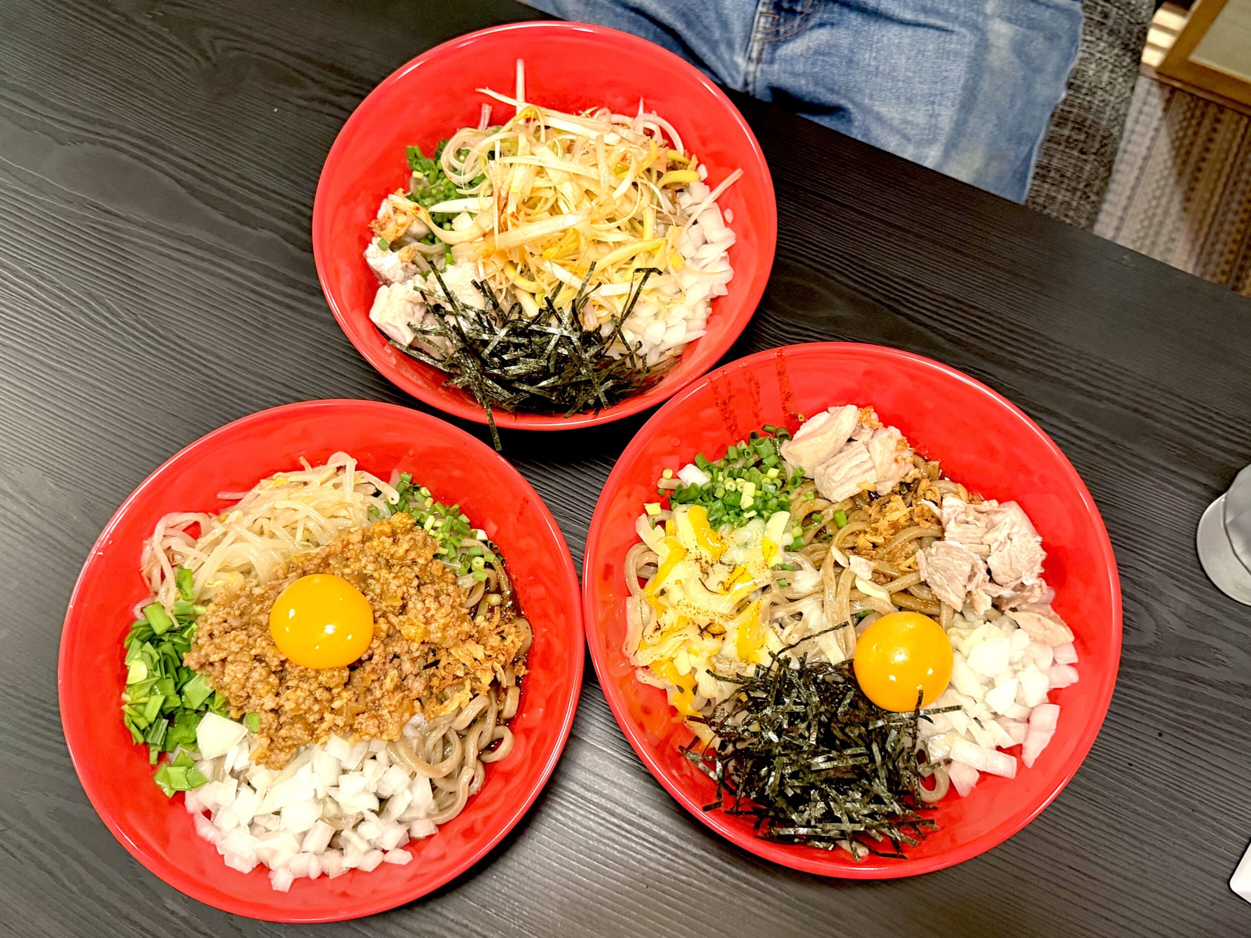 3連油そば